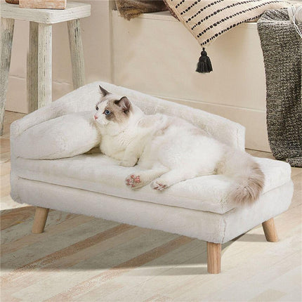 Luxury Pet Sofa Bed 70cm Rectangular Soft Cushion Anti-skid.