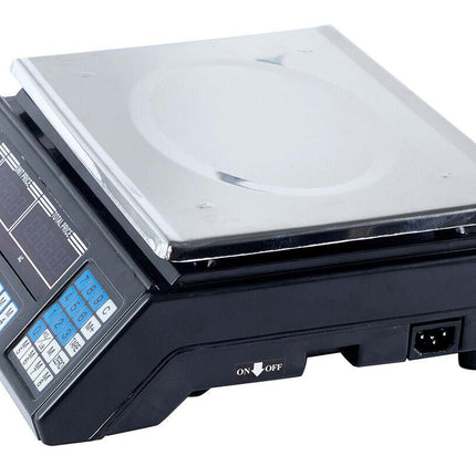 40KG Digital Kitchen Scale Metal Electronic Postal Platform.
