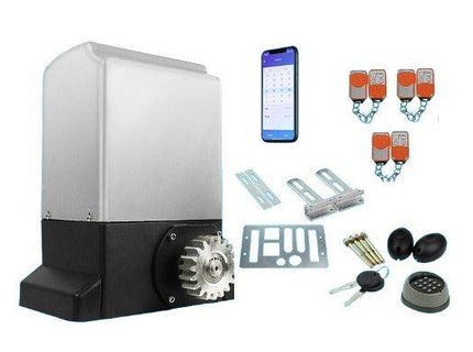 2000KG Automatic Sliding Gate Opener Commercial Residential + APP.