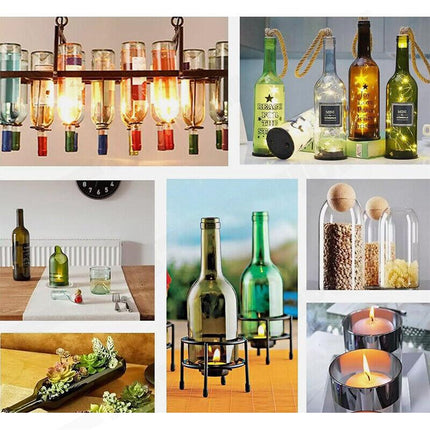 Stainless Steel Glass Bottle Cutter DIY Tool Kit AU.