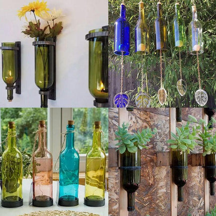 Stainless Steel Glass Bottle Cutter DIY Tool Kit AU.