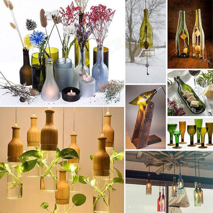 Stainless Steel Glass Bottle Cutter DIY Tool Kit AU.