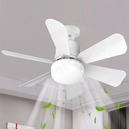 16.5 Ceiling Fan with LED Light 3-Speed Remote Control.