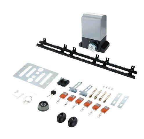 Electric Sliding Gate Opener 550W 0.74HP for 2m Gates w/ 6 Remotes & APP.