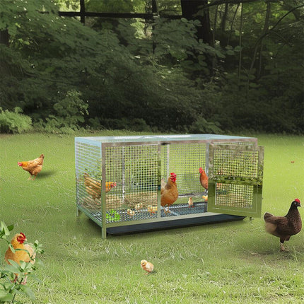 Stainless Steel Chicken Coop XL House/Coop.
