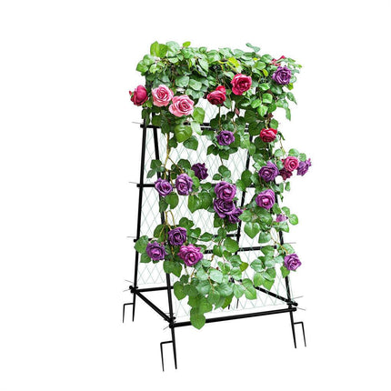 XL Heavy Duty Garden Trellis for Climbing Plants with Netting.