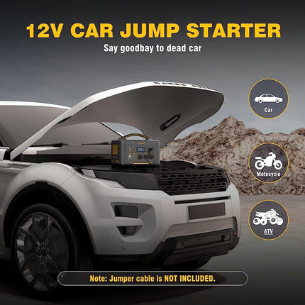 Jump 1000 1000W 1408Wh Power Station + 110W Solar Panel.