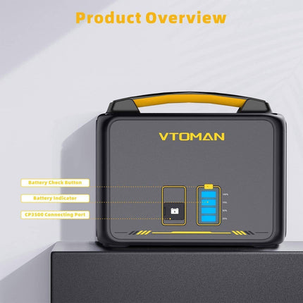 640Wh Solar Expansion Battery LiFePO4 BMS Jump 600X.