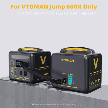 640Wh Solar Expansion Battery LiFePO4 BMS Jump 600X.