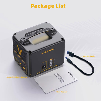640Wh Solar Expansion Battery LiFePO4 BMS Jump 600X.