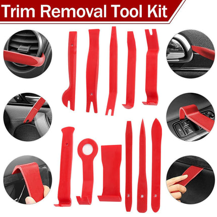 65pcs Car Trim Removal Tool Set Pry Bar Dash Kit.