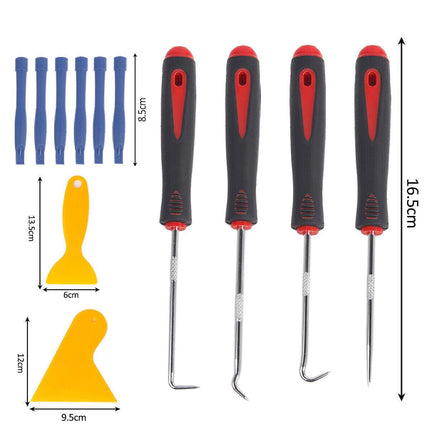 65pcs Car Trim Removal Tool Set Pry Bar Dash Kit.