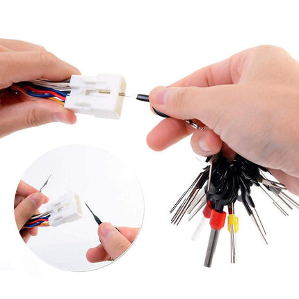 65pcs Car Trim Removal Tool Set Pry Bar Dash Kit.