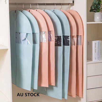 Pink Kids Garment Bag 45x70cm Dustproof Dress Suit Cover Protector AU.