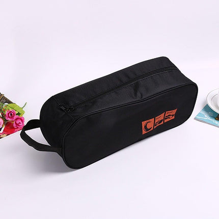Portable Waterproof Shoe Bag with View Window 13cm High.