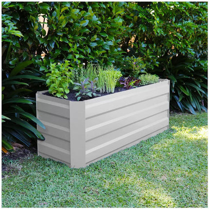 Slimline Garden Bed 120 x 45 x 45cm White.