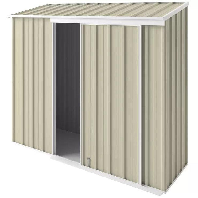 Narrow slider 2.25 x 0.78m smooth cream.