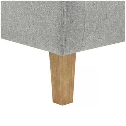 Fabric accent chair.