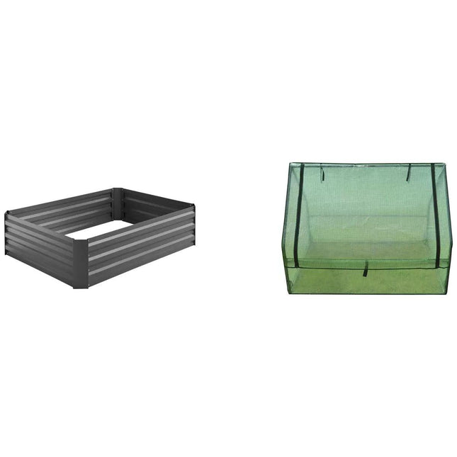 Raised Garden Bed Charcoal 120 X 90 x 30cm.
