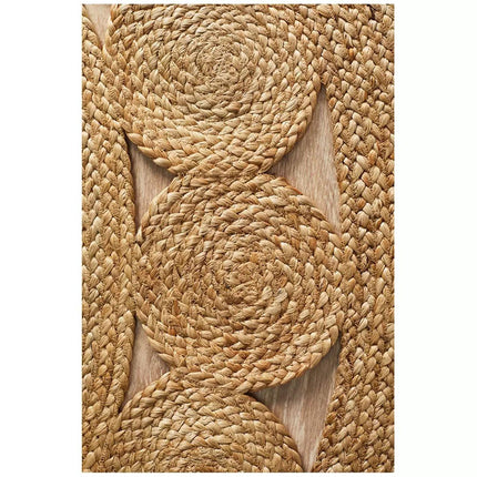 Atrium pilu natural rug 150 x 150cm.