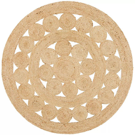 Atrium pilu natural rug 150 x 150cm.