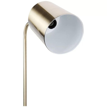 Snapper floor lamp gold marble.