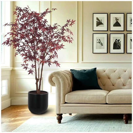 Artificial Japanese Red Maple Tree 1.9M.
