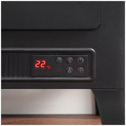 Infrared electric fireplace stove heater.