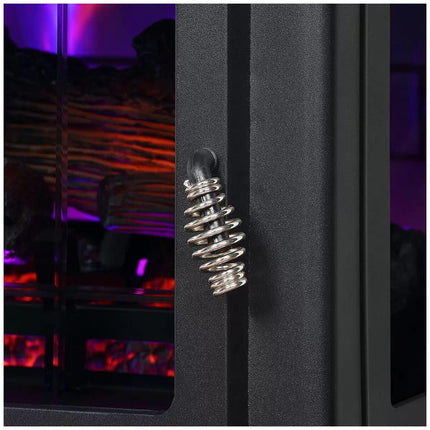 Infrared electric fireplace stove heater.