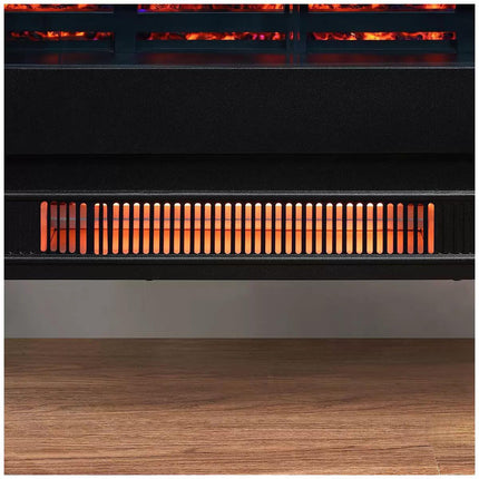 Infrared electric fireplace stove heater.