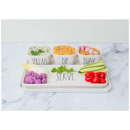 Serving set 5 piece.