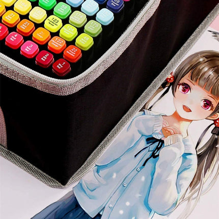 168 Colours Graffiti Pen Permanent Marker Pens Set for Adults and Children.
