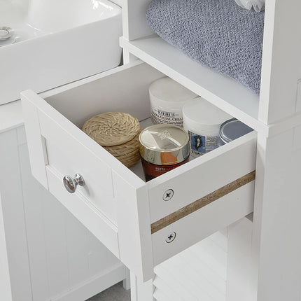 Freestanding Tall Bathroom Cabinet 170x32x30 cm.