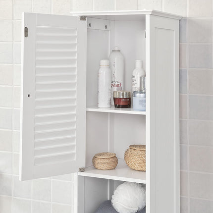 Freestanding Tall Bathroom Cabinet 170x32x30 cm.