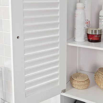 Freestanding Tall Bathroom Cabinet 170x32x30 cm.