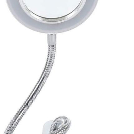 Lighting LED 8X Magnifying Lamp with Metal Clamp 360&deg; Flexible Gooseneck and USB Plug Design for Tattoo, Manicure and Reading.