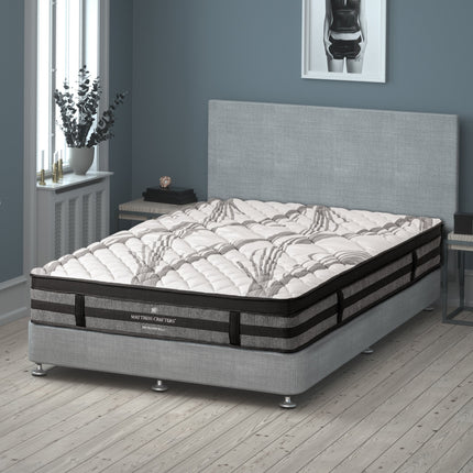 2.3 Excellence Double Mattress 7 Zone Pocket Spring Memory Foam.