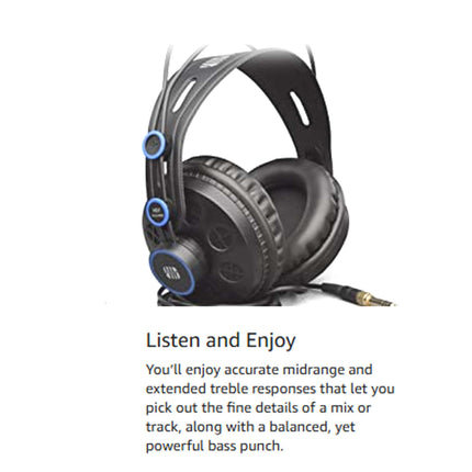 Presonus HD7 Monitor Studio Wired Headphones with Bonus Broadcast Pack.