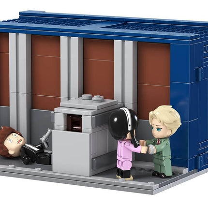 Kalos Spy X Family Forger Family's Adventure Building Block Set Tailor Shop.