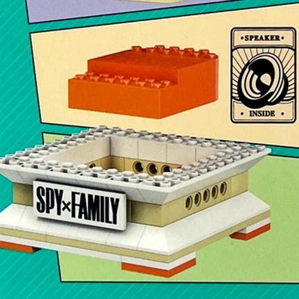 Kalos Spy X Family Anya Forger Building Block Bluetooth Speaker.