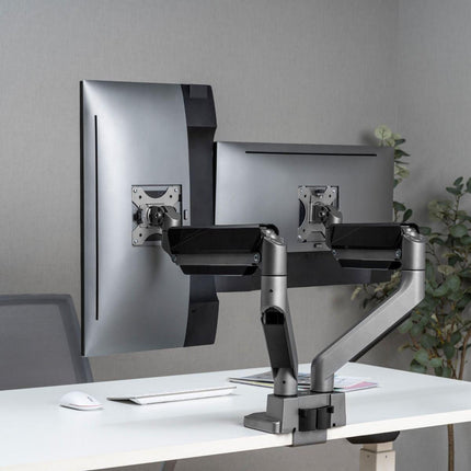 activiva Heavy Duty Dual Monitor Screen Gas Spring Monitor Arm.