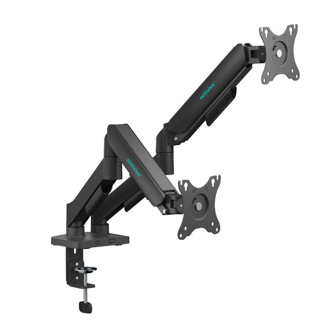 activiva Ergolife Dual-Screen Gas Spring Monitor Arm.
