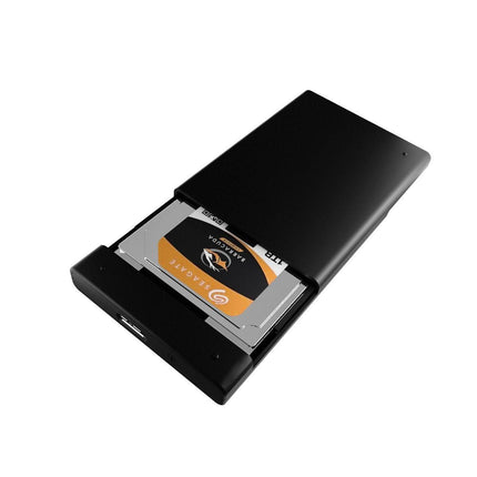 mbeat A2 Slim Tool-Free USB 3.0 2.5" SATA HDD Enclosure - Black.