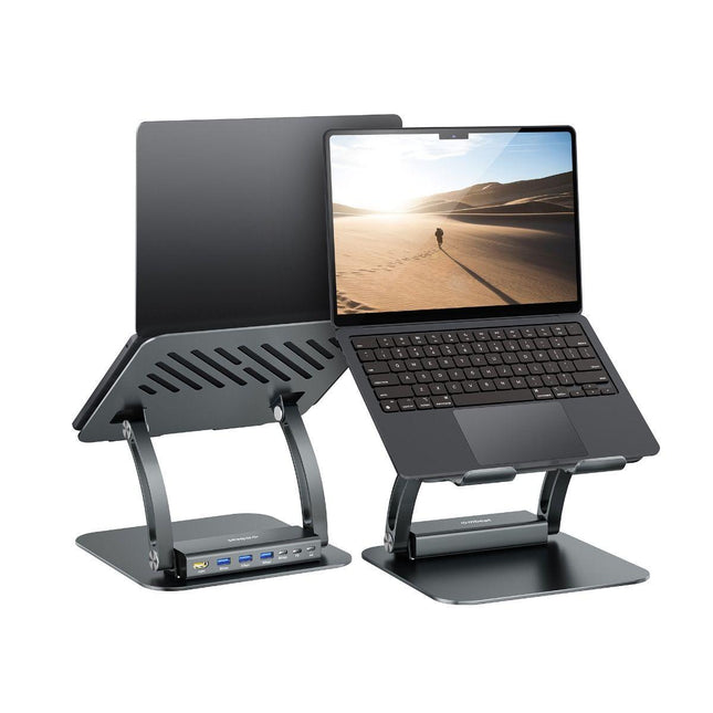 mbeat Stage P6 Laptop Stand with USB-C Dock.