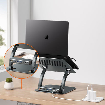 mbeat Stage P6 Laptop Stand with USB-C Dock.