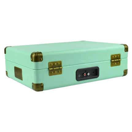 mbeat Woodstock Tiffany Blue Retro Turntable.