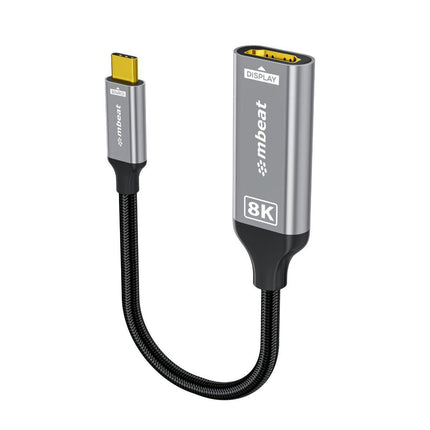 mbeat Tough Link 8K USB-C to HDMI Adapter - Space Grey.