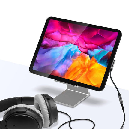 mbeat Elite USB-C to 3.5 Audio Adapter - Space Grey.