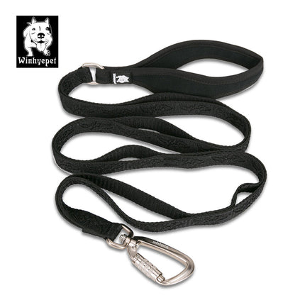 Whinyepet leash black - L.