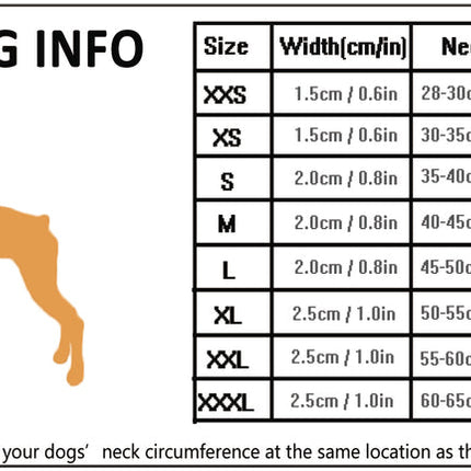 Heavy Duty Reflective Collar Brown M.